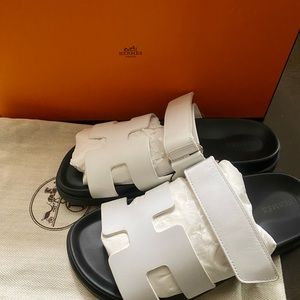 Hermes Chypre White Size 38